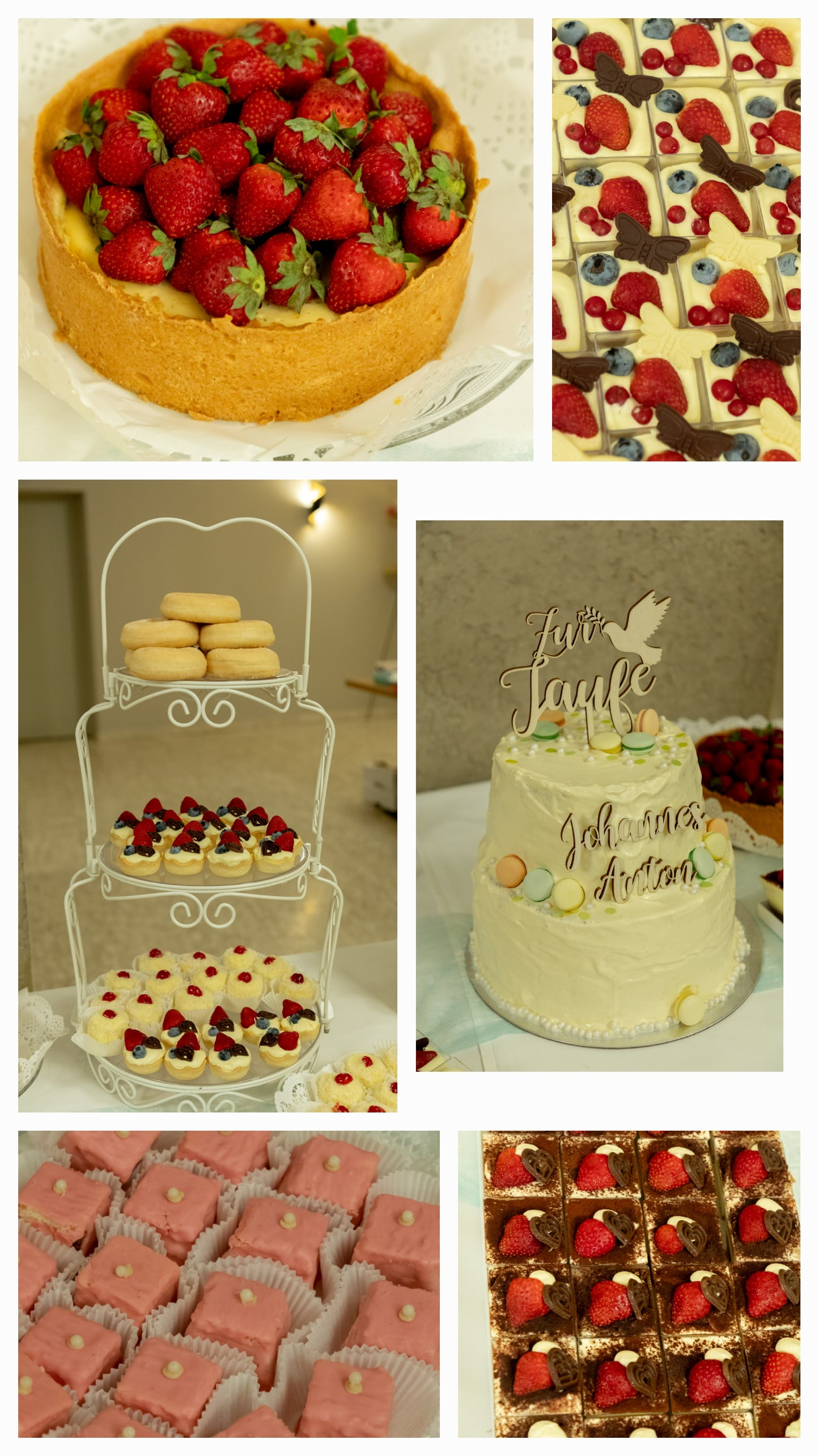 Glutenfreier Backkurs Thema Sweet Table