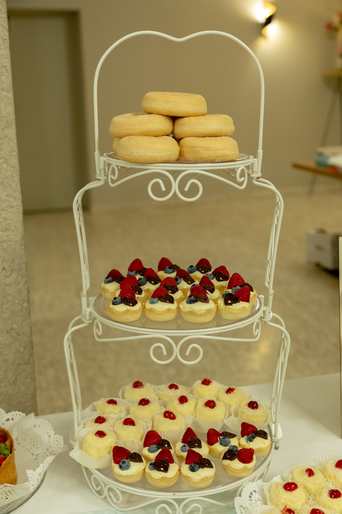 Glutenfreier Backkurs Thema Sweet Table