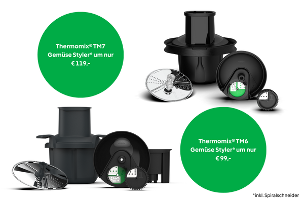 Thermomix TM7 Zubehör Gemüsestyler